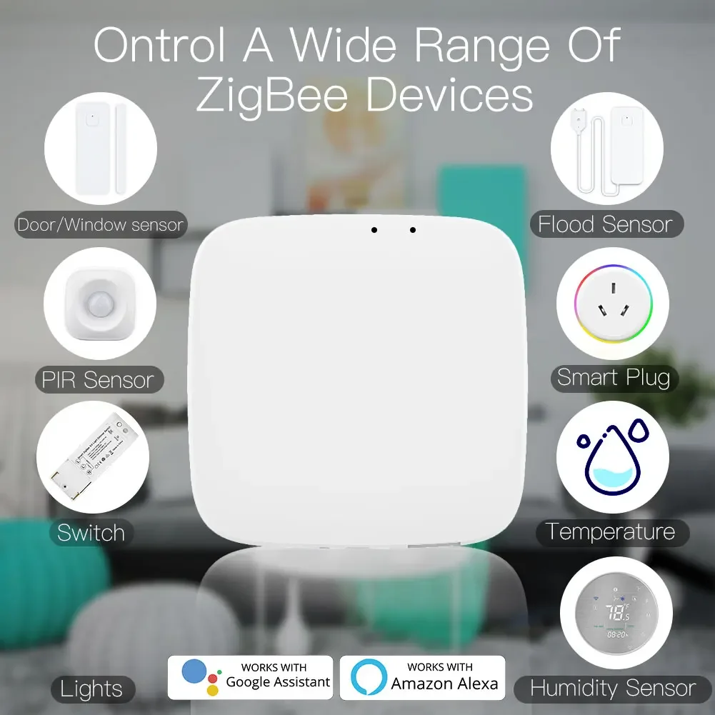 Tuya zigbee 3.0 hub de gateway - Zigbee Gateway avaliação e preço