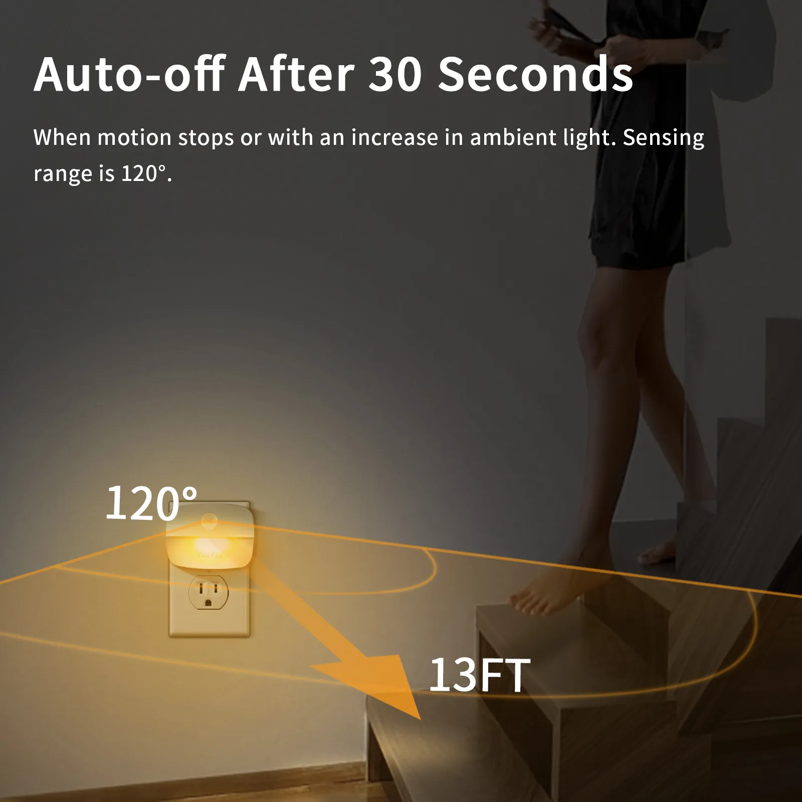 Led night light sensor de movi - Smart Baby Night Light avaliação e preço