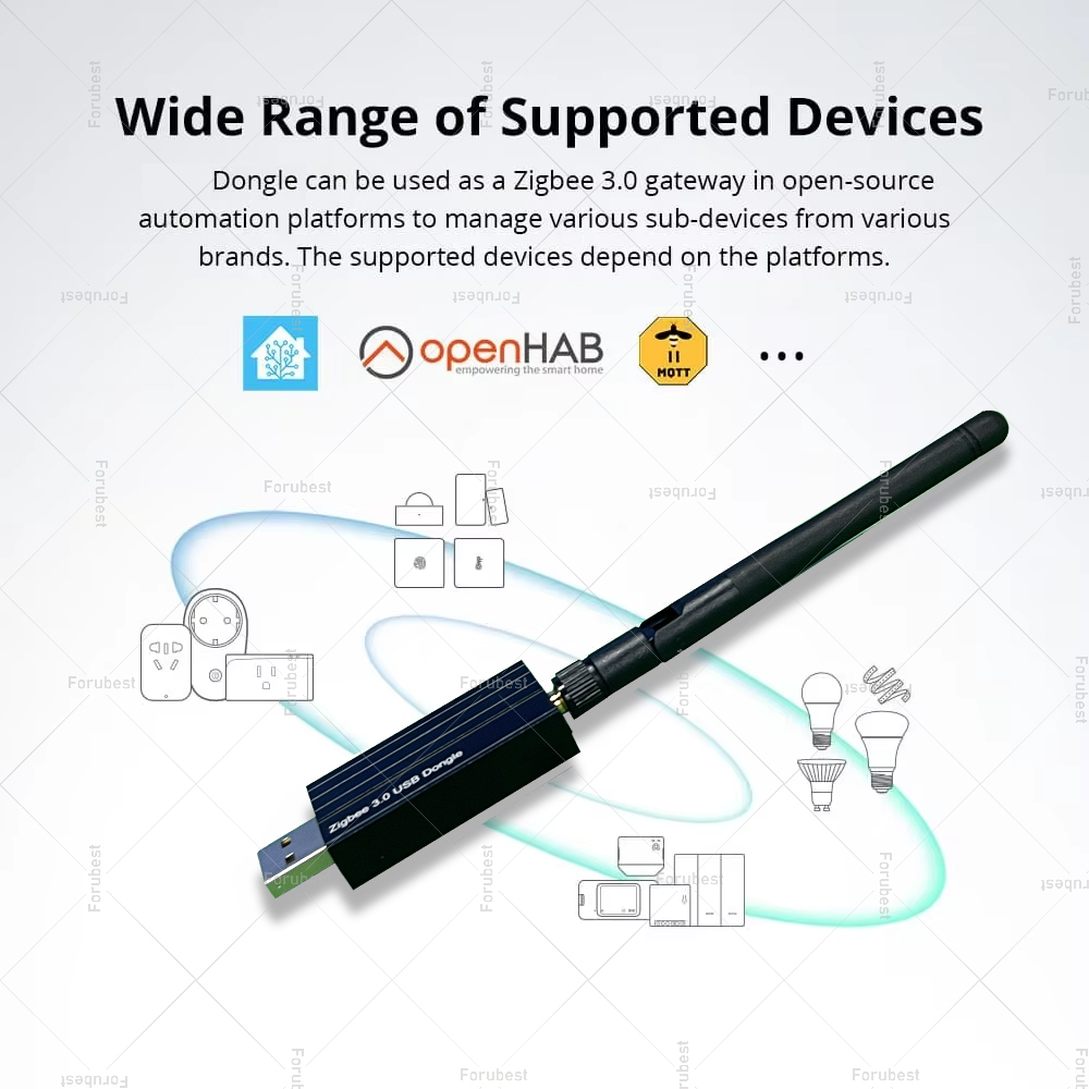 Zigbee 3.0 dongle usb com ante - Zigbee Gateway avaliação e preço